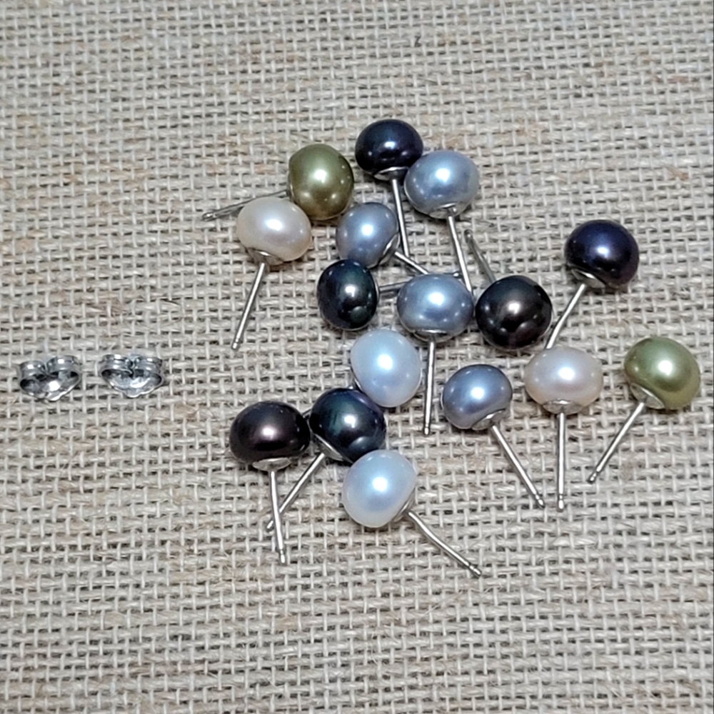 HONORA PEARLS | 8 Pairs Sold Separately, Freshwater